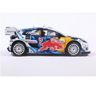 FORD PUMA RALLY1 HYBRID WHITE 16 FOURMAUX/CORIA WRC RALLY JAPAN 2024 S1809508 Solido 1:18 Metallmodell